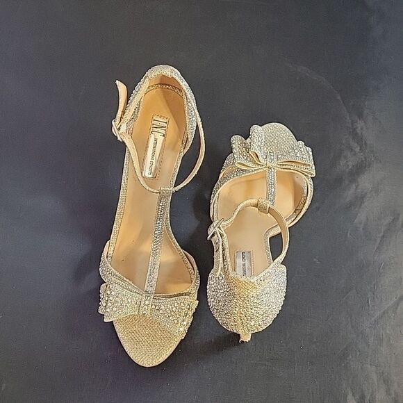 I.N.C. WOMEN'S REESIE RHINESTONE BOW EVENING SANDALS, CREATED for MACY'S WOMEN'S - Picture 6 of 16